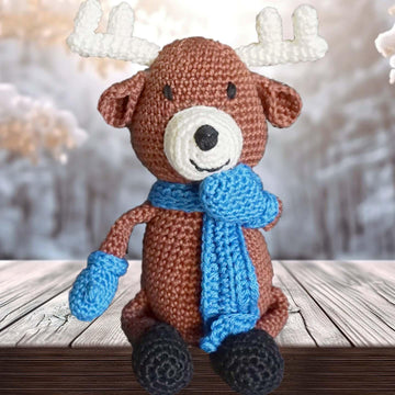 Crochet pattern Xmas moos Loki