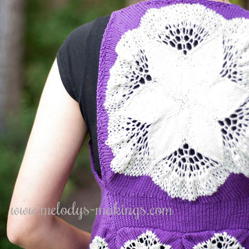 Sun Struck Boho Vest ~ Knit Version