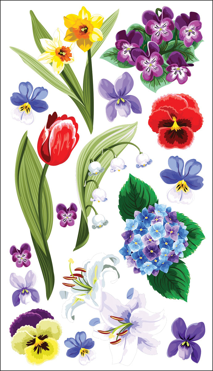 Sticko Stickers - Floral Medley