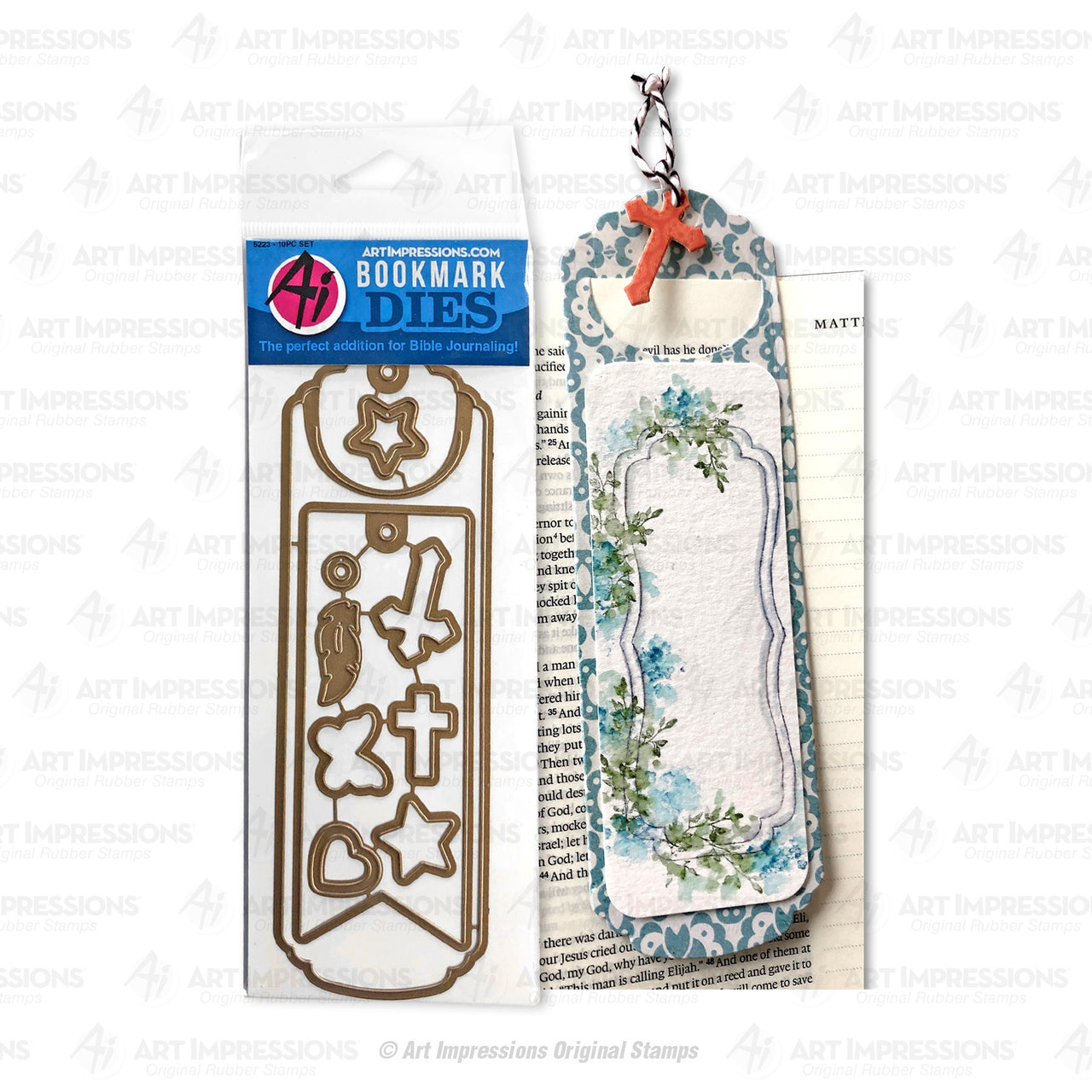 Art Impressions Bible Journaling Dies - Bookmark