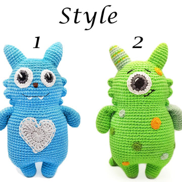 Amigurumi Halloween monster