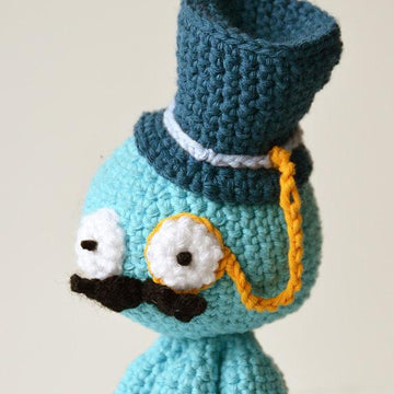 Octopus Like A Sir... Octopus Crochet Pattern, Octopus Amigurumi