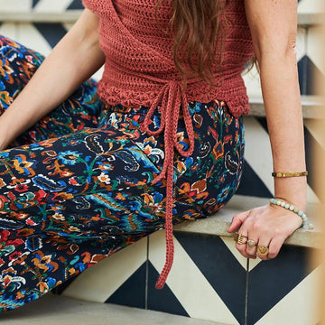 Lotus Wrap Top