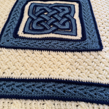 Celtic Knot Baby Blanket