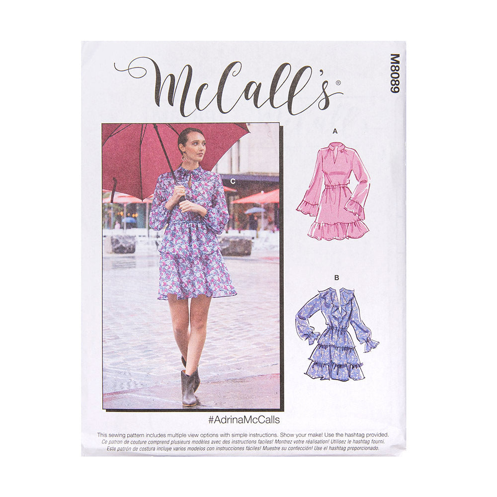 McCall's Misses' Dresses M8089 - Sewing Pattern