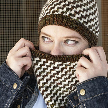 Murrine Hat and Cowl
