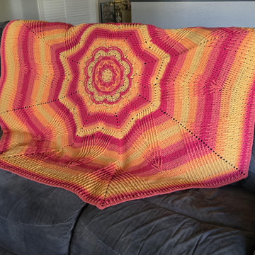 Mandala Octagon Fire