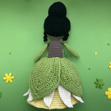 Hard-Working Princess amigurumi doll