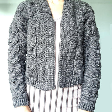 Cable Cardigan