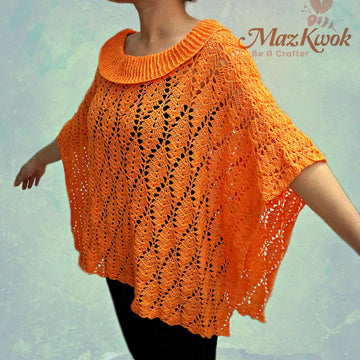 Turning Leaves Poncho