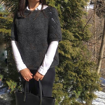 Spring Cape Pullover