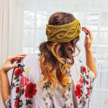 Traveling Vine Crochet Earwarmer