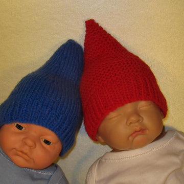 Preemie and Tiny Baby Gnome Hats