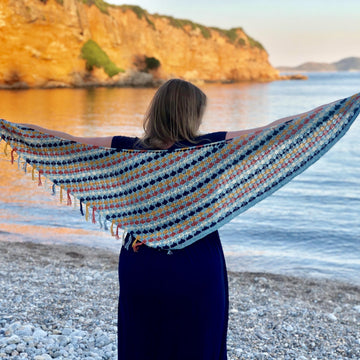 Paper Lanterns Shawl
