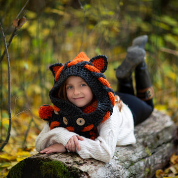 Foxy Hooded Scarf
