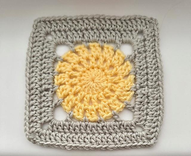 Sunray Mosaic Granny Square