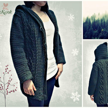 Eternal Cable Hooded Sweater