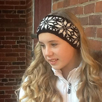 Swirling Snows & Falling Snows Headband