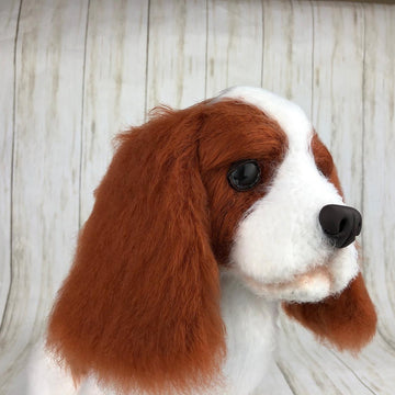 Cavalier  spaniel crochet