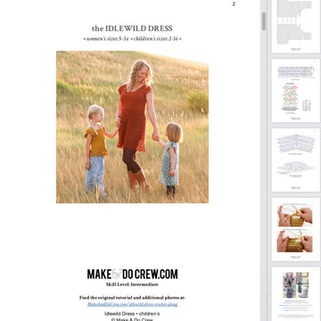 Idlewild Dress - women's + children's sizes