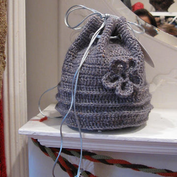 Rippled Pouch Bag