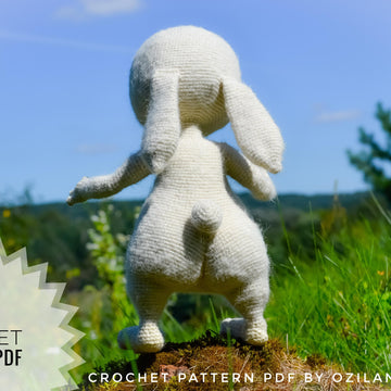 Snowball bunny rabbit toy