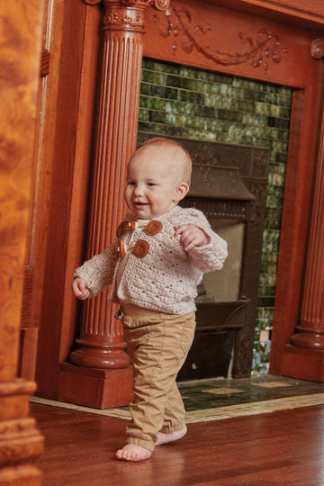 Vintage Baby Crochet Coat