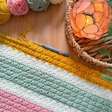 Spring Stripes Blanket