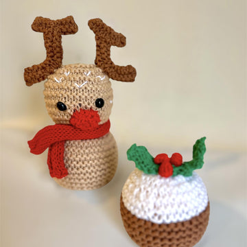 Terrys Chocolate orange cover reindeer & christmas pudding