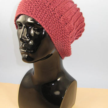 Moss Stitch Cuff Fishermans Slouch Hat