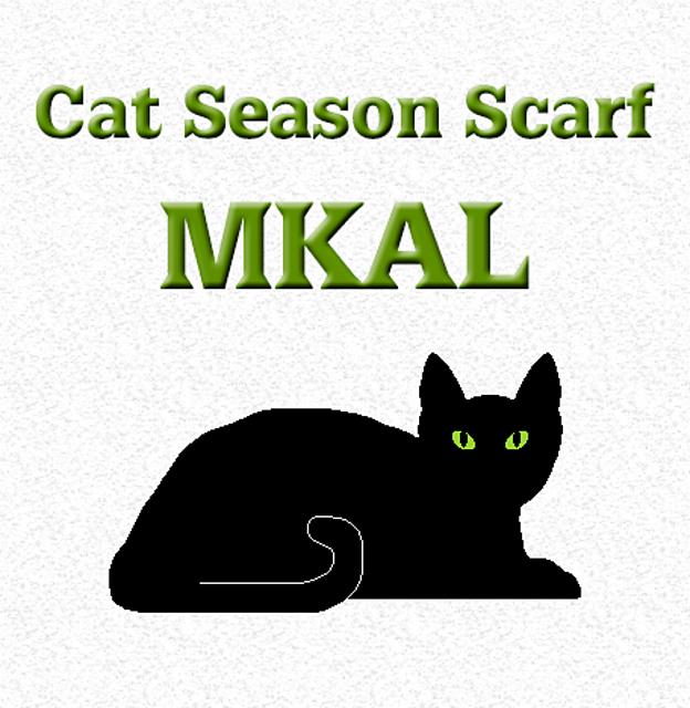 Cat Season Scarf
