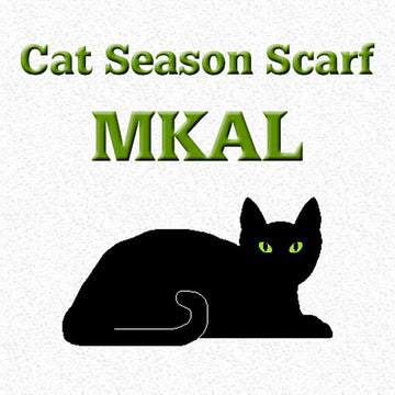 Cat Season Scarf
