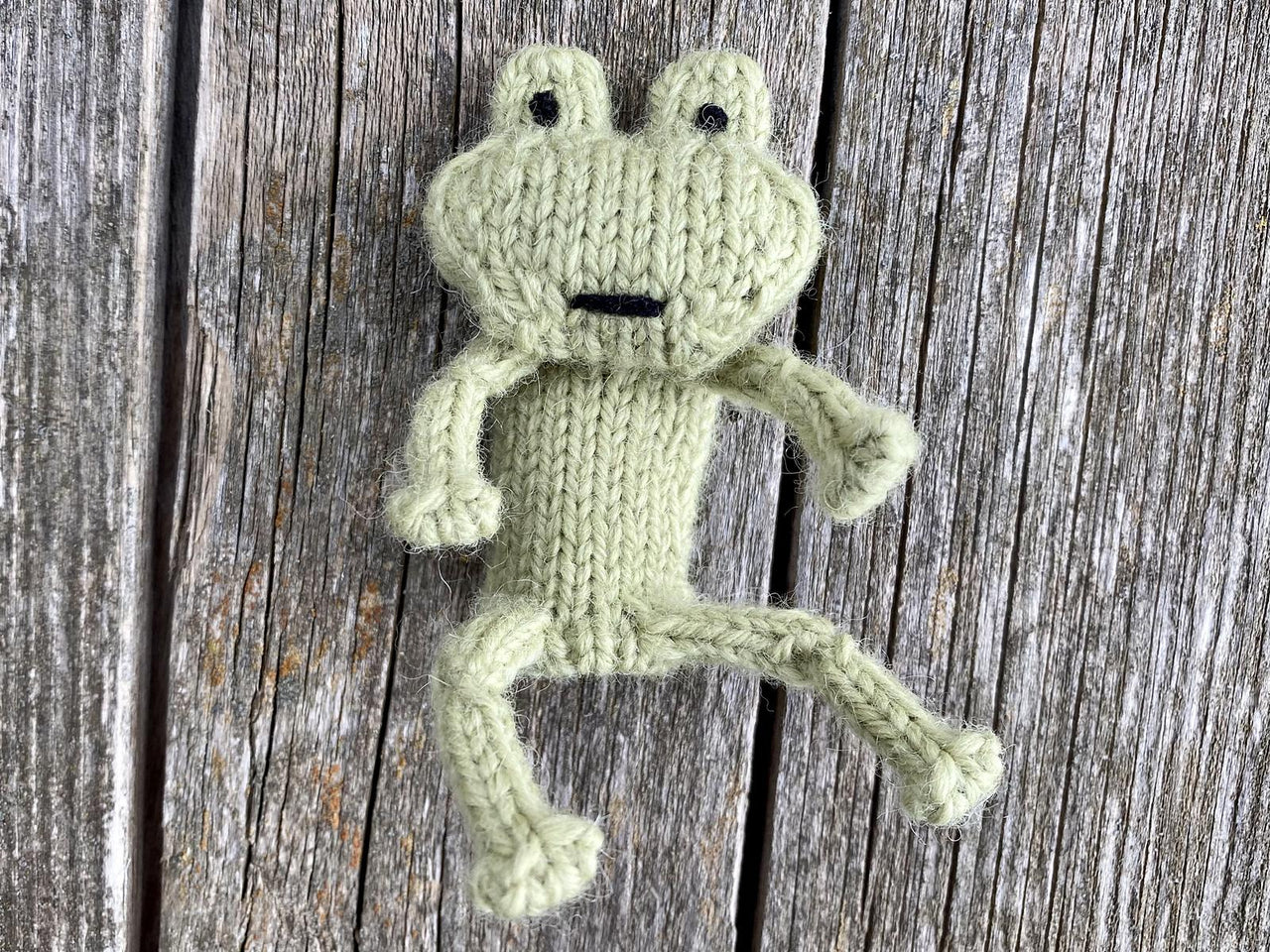 Frog Finger Puppet