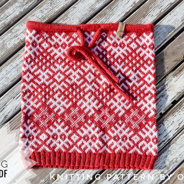 Latvian Neck warmer - cowl