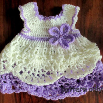 Purple baby dress