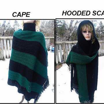 755 Cape and Hooded Scarf