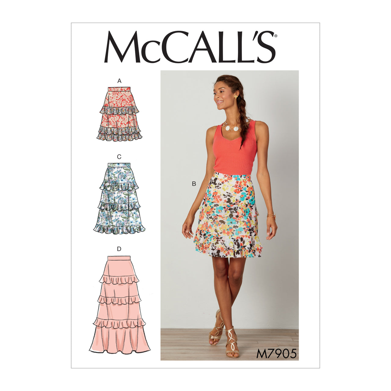 McCall's Misses' Skirts M7905 - Sewing Pattern