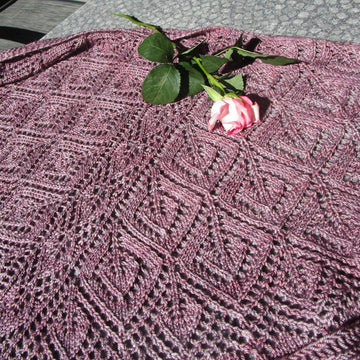 London's Fallen Leaves Shawl