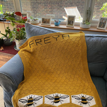 Bee Baby Blanket