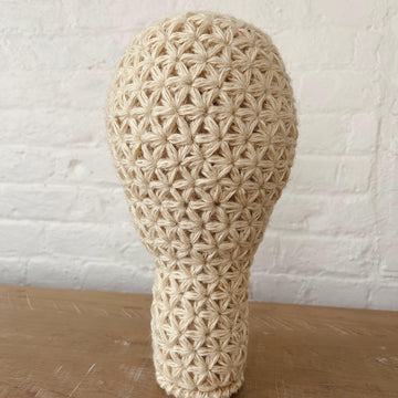 Jute Mannequin Head