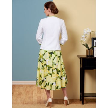 Simplicity Misses' Jacket and Skirts S9555 - Sewing Pattern