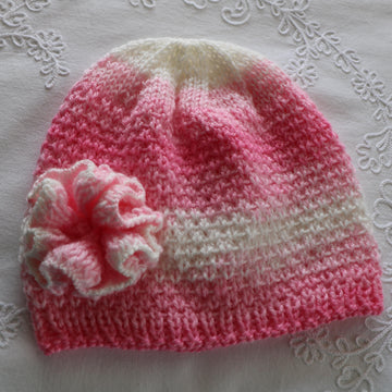 Rose. Hat with Flower.