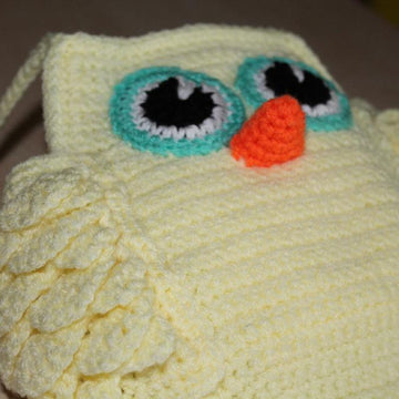 Romper Suit with Owl Detail