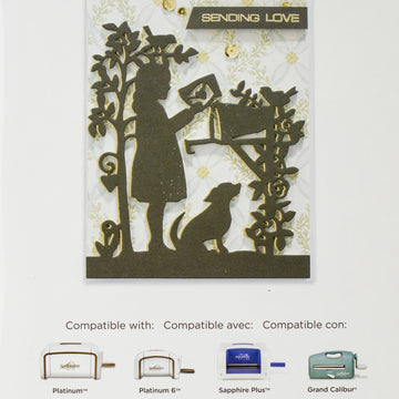 Spellbinders Shapeabilities Dies By Sharyn Sowell - Sweet Letters .75" To 4.75"