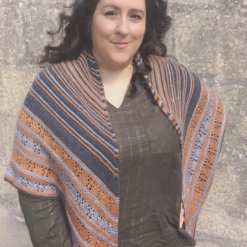 Doppler Effect Shawl