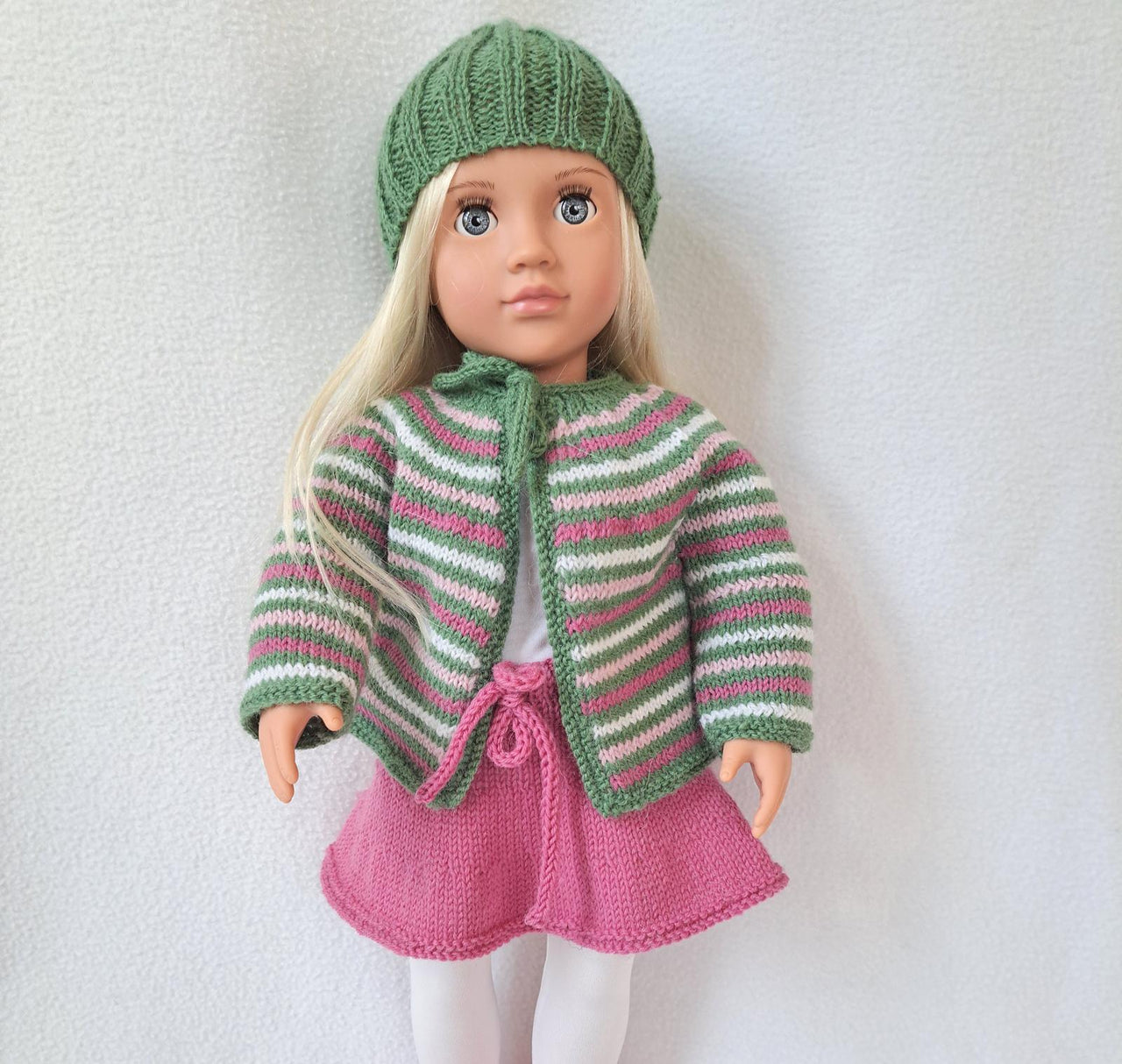 Doll Cardigan Set