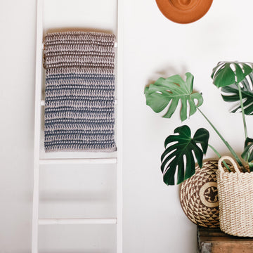 Woven Stripes Throw