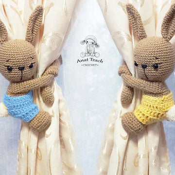 Rabbit Curtain Tie back