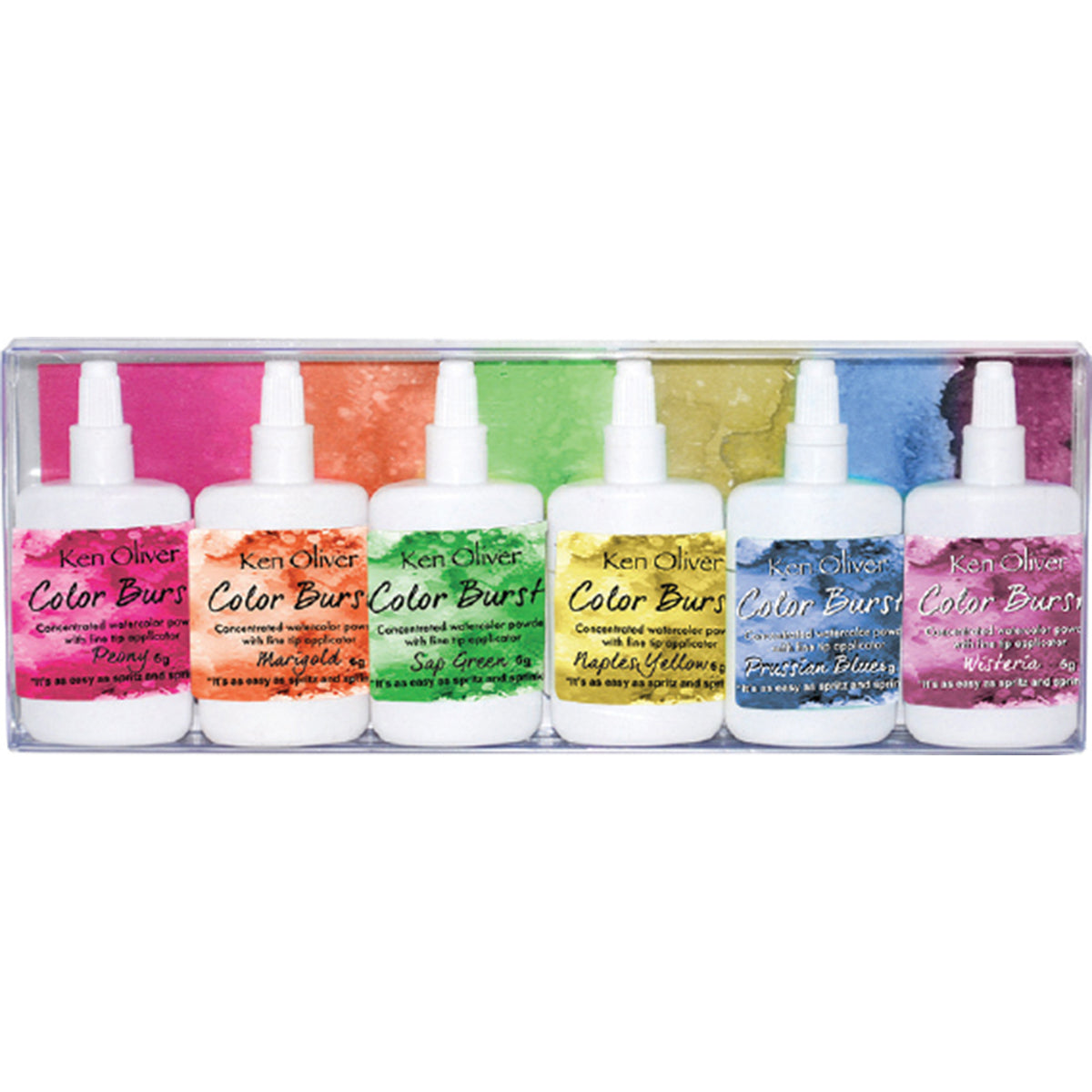 Ken Oliver Color Burst Powder 6/Pkg - Fresh Floral