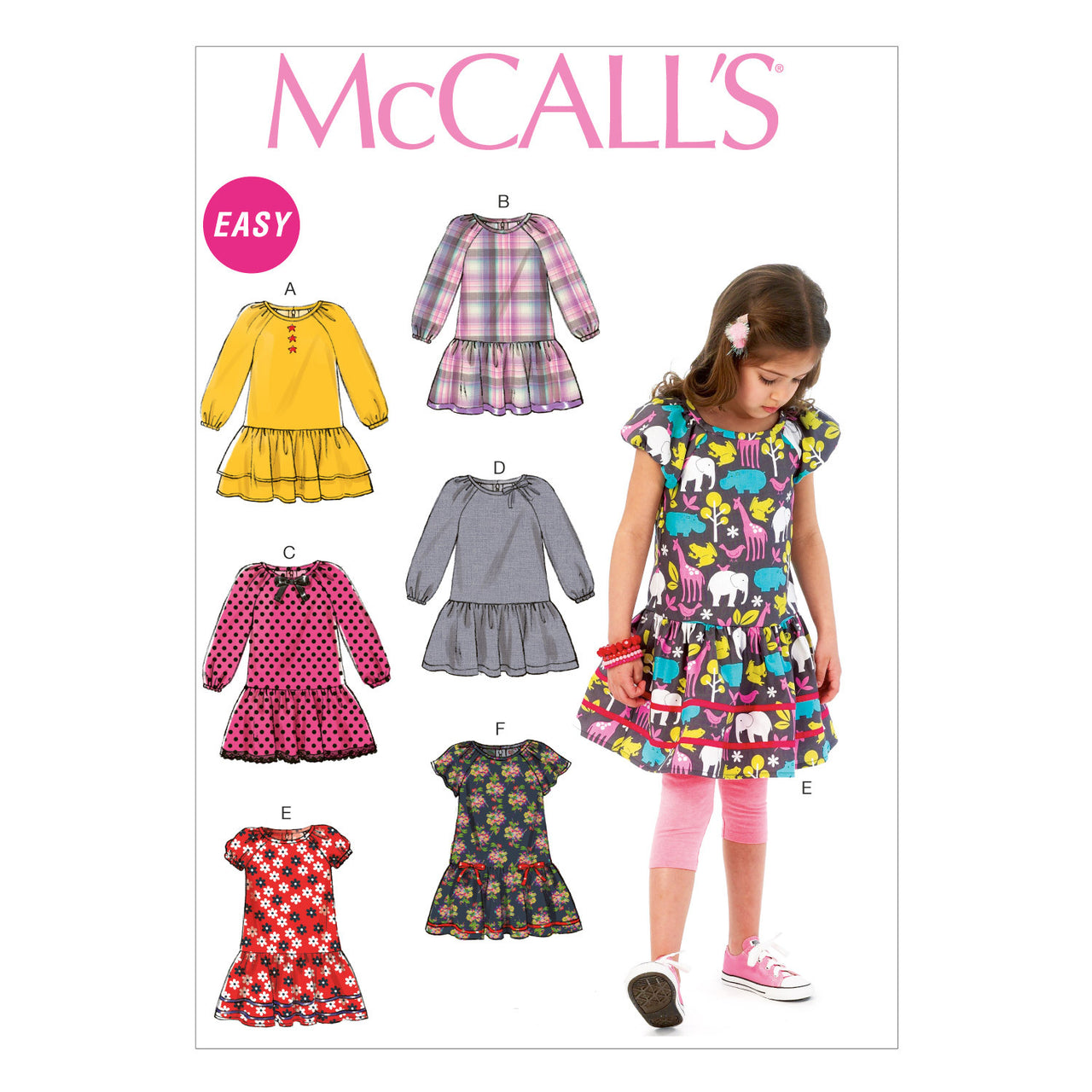McCall's Children's/Girls' Dresses M6982 - Sewing Pattern